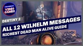 How to find ALL 12 Wilhelm7 Messages in Grasp of Avarice Richest Dead Man Alive Triumph Guide [upl. by Karame]