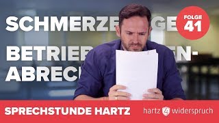 Sprechstunde Hartz 4  Teil 41 – zu Schmerzensgeld Nebenkostenabrechnung und Bedarfsgemeinschaft [upl. by Llen706]