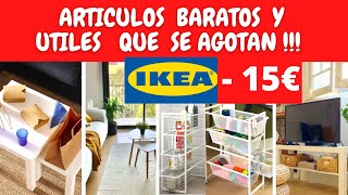 IKEA LO MAS BARATOUTIL Y NOVEDOSO POR MENOS DE 15 EUROS 😉MUEBLESACCESORIOSIDEASHOME [upl. by Nautna]