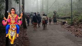 கொட்டும் பனியில் ஐயப்ப பக்தர்கள் சாமி தரிசனம்  sabarimala climate  ASMR [upl. by Arreit613]