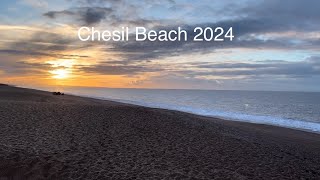 Chesil Beach Winter Sea Fishing 2024 4k Video [upl. by Marilla939]