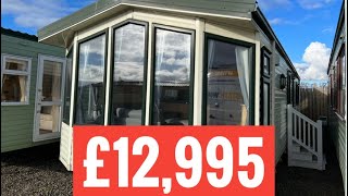 Offsite static caravan for sale Scotland UK double glazed amp central heated Willerby Aspen 37x12 3bed [upl. by Anaizit130]