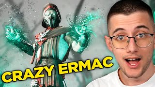 THIS ERMAC PLAYER IS KINDA CRAZY  Mortal Kombat 1 Tournament Reaction [upl. by Airolg]