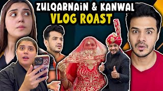 Zulqarnain amp Kanwal Aftab Vlogs Roast 😂 [upl. by Quince686]