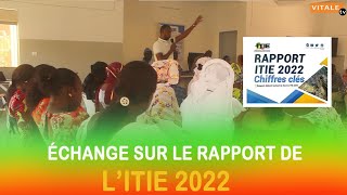 Échange Sur Le Rapport de lITIE 2022 [upl. by Eemia]