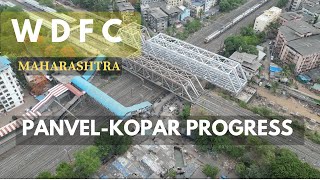 Panvel to Vasai WDFC Progress  Part2  Drone Shots  WDFC Maharashtra [upl. by Burroughs]