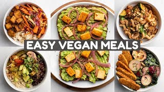 5 Meals I Eat Every Week Vegan [upl. by Omolhs]