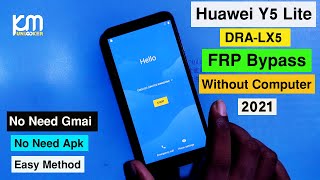 Huawei Y5 Lite DRALX5 FRP Bypass  Google Account Remove Huawei DRALX5  Huawei Y5 Lite FRP 2021 [upl. by Svetlana880]