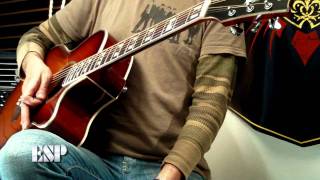 ESP Guitars Rowan Robertson demos the LTD Xtone AC10E [upl. by Rinee]