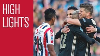 Highlights bekerfinale Willem II  Ajax [upl. by Rotce]