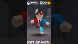 Gimme Rizz🎃 roblox funnygames halloween halloween2024 fyp [upl. by Jelena124]