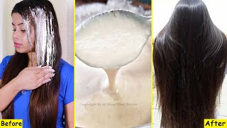 Triple Hair Growth quotProtein Hair Packquot  Thin Hair Become Thick Again Naturally [upl. by Ainitsirc]