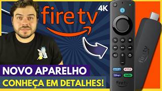 AMAZON FIRE TV STICK 4K CHEGOU VALE A PENA COMPRAR [upl. by Shorter860]