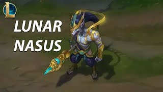 Lunar Nasus Skin Spotlight from League of Legends [upl. by Meelak]