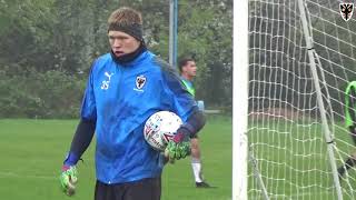 Aarons spectacular saves while training for The Dons [upl. by Eillas]