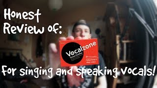 Vocalzone Throat Pastilles Review [upl. by Abas154]