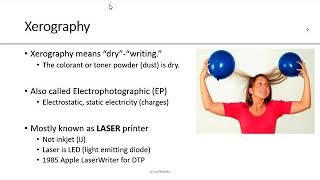 Xerography 6 Steps [upl. by Aihsinyt]