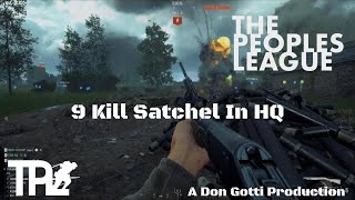 Hell Let Loose  9 kill Satchel in HQ [upl. by Aieki402]