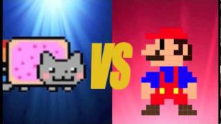 NYAN CAT VS MARIO [upl. by Hally]