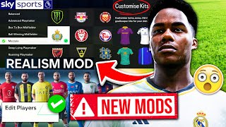 I Downloaded EVERY NEW FC 24 MOD and it FIXED Career Mode [upl. by Nihcas882]