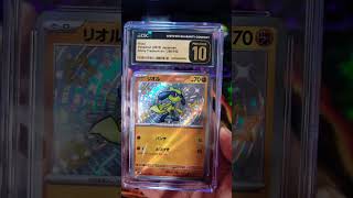 Riolu 357 🤣 Pristine 10 ‎brolypullz7596 thanks for the Sig 💛fyp pokemontcg slab [upl. by Secor595]