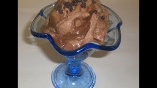 Ricetta Gelato al Cioccolato cremoso senza Gelatiera [upl. by Ahsiem]