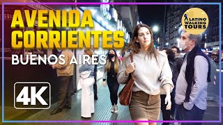 Best of Buenos Aires Nightlife  Walking Tour 4k [upl. by Tsirhc]