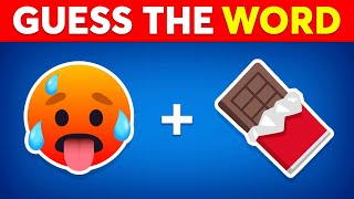 Guess the WORD by Emojis 🤔 Emoji Quiz [upl. by Suravart102]