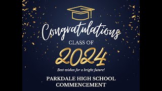 Parkdale High School 2024 Commencement [upl. by Lleksah242]