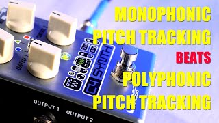 Monophonic Vs Polyphonic Pitch Tracking C4 Synth Pedal [upl. by Neleag]