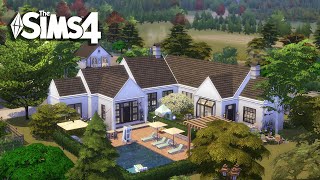 One Story Family Home  The Sims 4  No CC  Stop Motion [upl. by Sabra]