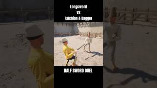 Longsword VS Falchion amp Dagger [upl. by Aratal]