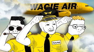 WOJAK DOOMER WAGE SLAVES IN THE SKY WAGIE AIR [upl. by Adoc]