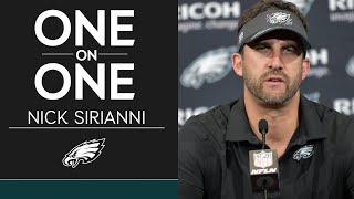 Nick Sirianni Talks SelfEvaluation Bouncing Back From Week 6 amp More  Eagles OneOnOne [upl. by Jerome]