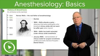 Anesthesiology Basics – Anesthesiology  Lecturio [upl. by Kcirdle]