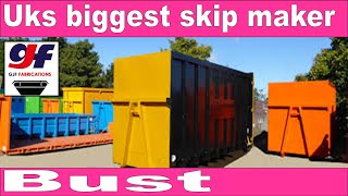 UKS Largest Skip Maker Closing Bad Times For Skip Game [upl. by Leahcym]