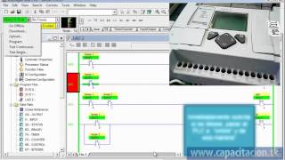 PLC Allen Bradley Micrologix programación básica [upl. by Martelli]