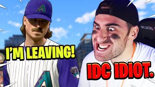 This pitcher DEMANDED a TRADE after the game MLB The Show 21 [upl. by Notserk]