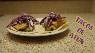 TACOS DE ATUN FRESCO [upl. by Nauqahs]