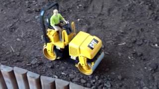 Bruder CAT road roller [upl. by Ssew]