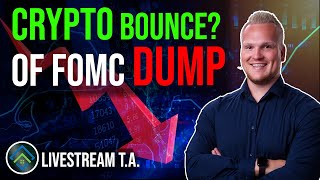 FOMC gevaar of Hopium op de LOER  Livestream Bitcoin Ethereum amp Altcoins [upl. by Eidac462]