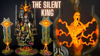 Overgrown Necrons V20  The Silent King  Warhammer 40k [upl. by Ruhtra]