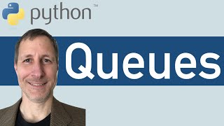 Python QUEUEs  Queue implementation example [upl. by Giliane]