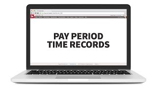 Pay Period Time Records  PPTR [upl. by Chappy]