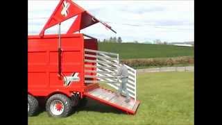 Silage Trailer Cattle trailer Grain Trailer Silage Trailer Cattle trailer Grain Trailer Eurospec [upl. by Ysabel]