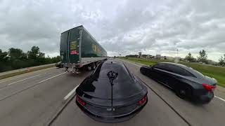 New 2024 Mustang s650 Cruising  Cutting Up in Traffic [upl. by Soloma997]