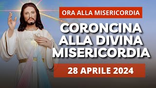 La Coroncina alla Divina Misericordia di oggi 28 Aprile 2024  San Luigi Maria Grignon de Montfort [upl. by Hgielra]