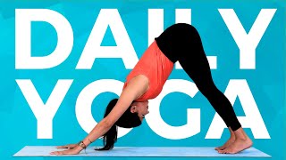 15 minute Morning Yoga Flow  DAILY Full Body Yoga Routine [upl. by Udell]