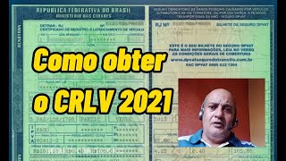 GRT e DPVAT Zero como obter seu CRLV 2021 [upl. by Good358]