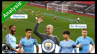 Pep Guardiolas 20202021 Manchester City Tactics [upl. by Relyuhcs]